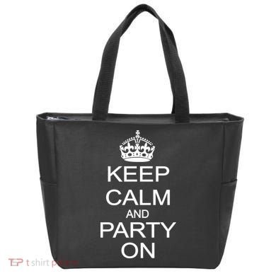 Keep Calm and Party On Bag