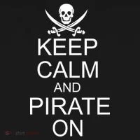 Keep Calm and Pirate On Doggie Tank thumb 4