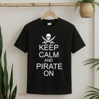 Keep Calm and Pirate On T-Shirt thumb 2