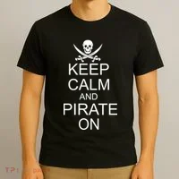 Keep Calm and Pirate On T-Shirt thumb 3