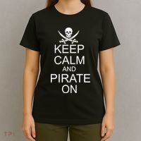 Keep Calm and Pirate On T-Shirt thumb 4