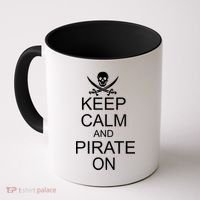 Keep Calm and Pirate On Coffee Mug thumb 0