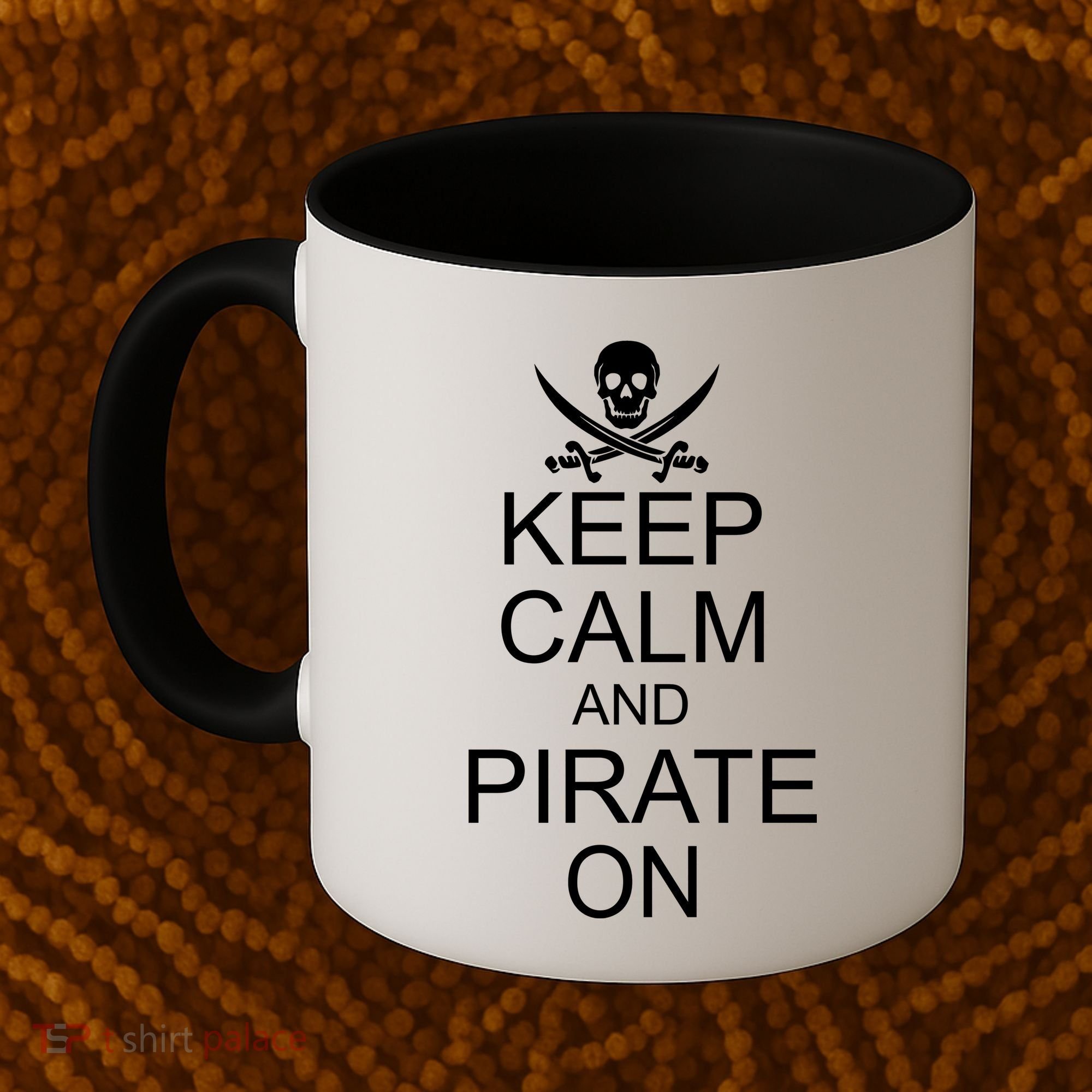 Keep Calm and Pirate On Coffee Mug