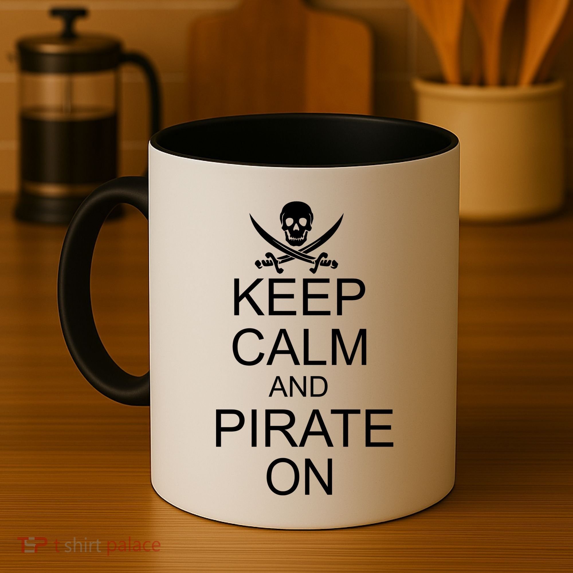 Keep Calm and Pirate On Coffee Mug