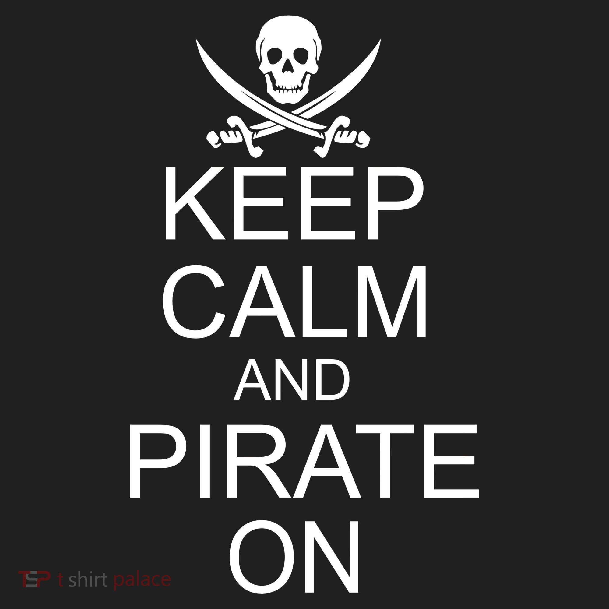 Keep Calm and Pirate On Tumbler