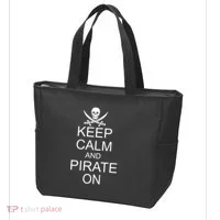 Keep Calm and Pirate On Tote Bag thumb 3
