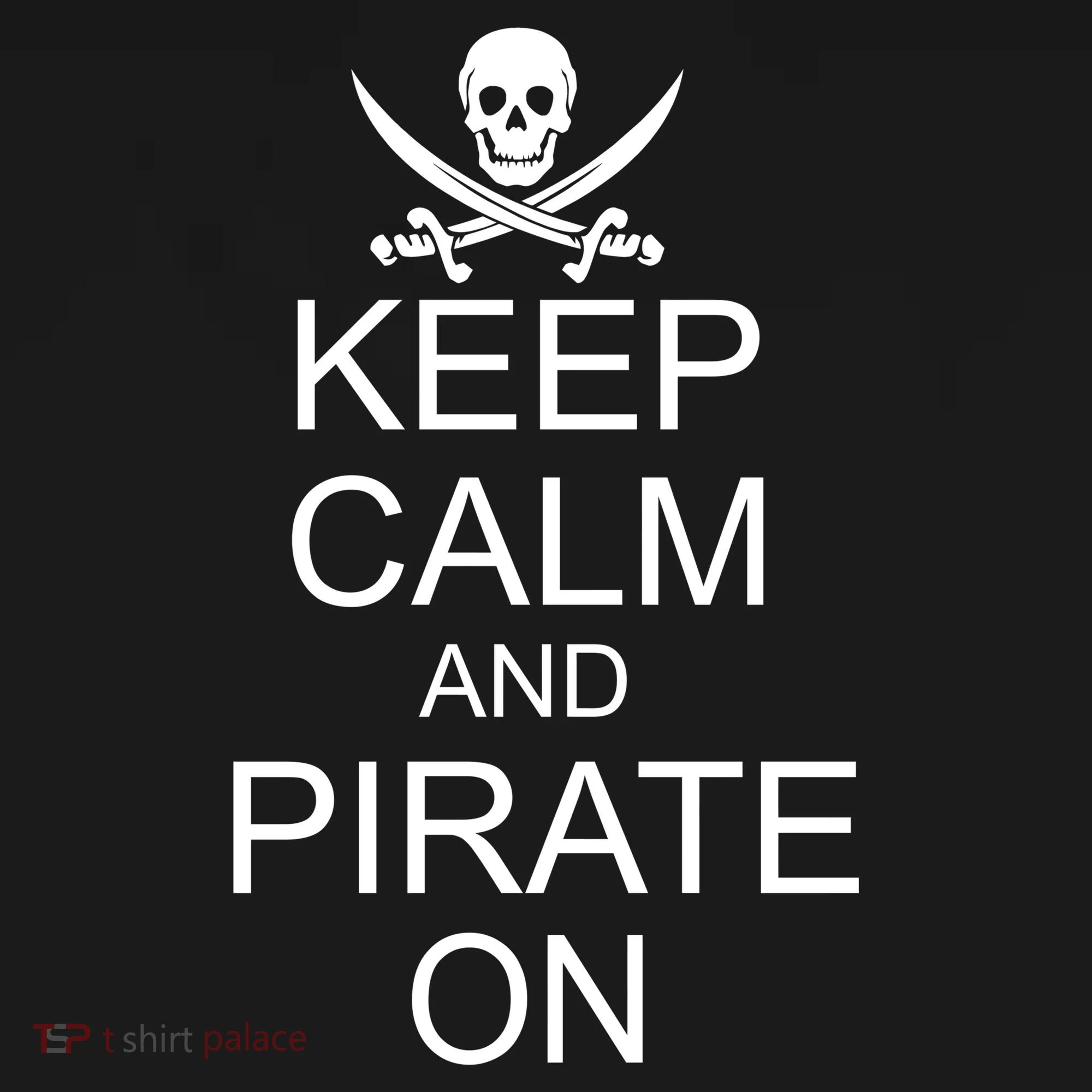 Keep Calm and Pirate On Tote Bag