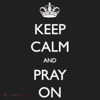 Keep Calm And Pray On Golf Towel thumb 3