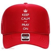 Keep Calm And Pray On Hat thumb 0