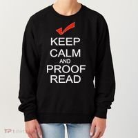 Keep Calm and Proof Read Women's Sweatshirt thumb 0
