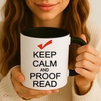 Keep Calm and Proof Read Coffee Mug thumb 3