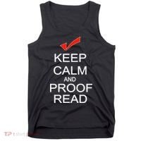 Keep Calm and Proof Read Tank Top thumb 0