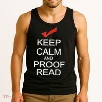 Keep Calm and Proof Read Tank Top thumb 3