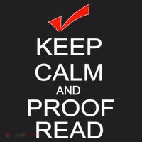 Keep Calm and Proof Read Golf Towel thumb 3