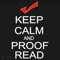 Keep Calm and Proof Read Women's T-Shirt thumb 6