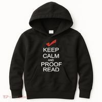 Keep Calm and Proof Read Kids Hoodie thumb 0