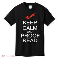 Keep Calm and Proof Read Kids T-Shirt thumb 0