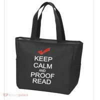 Keep Calm and Proof Read Tote Bag thumb 3