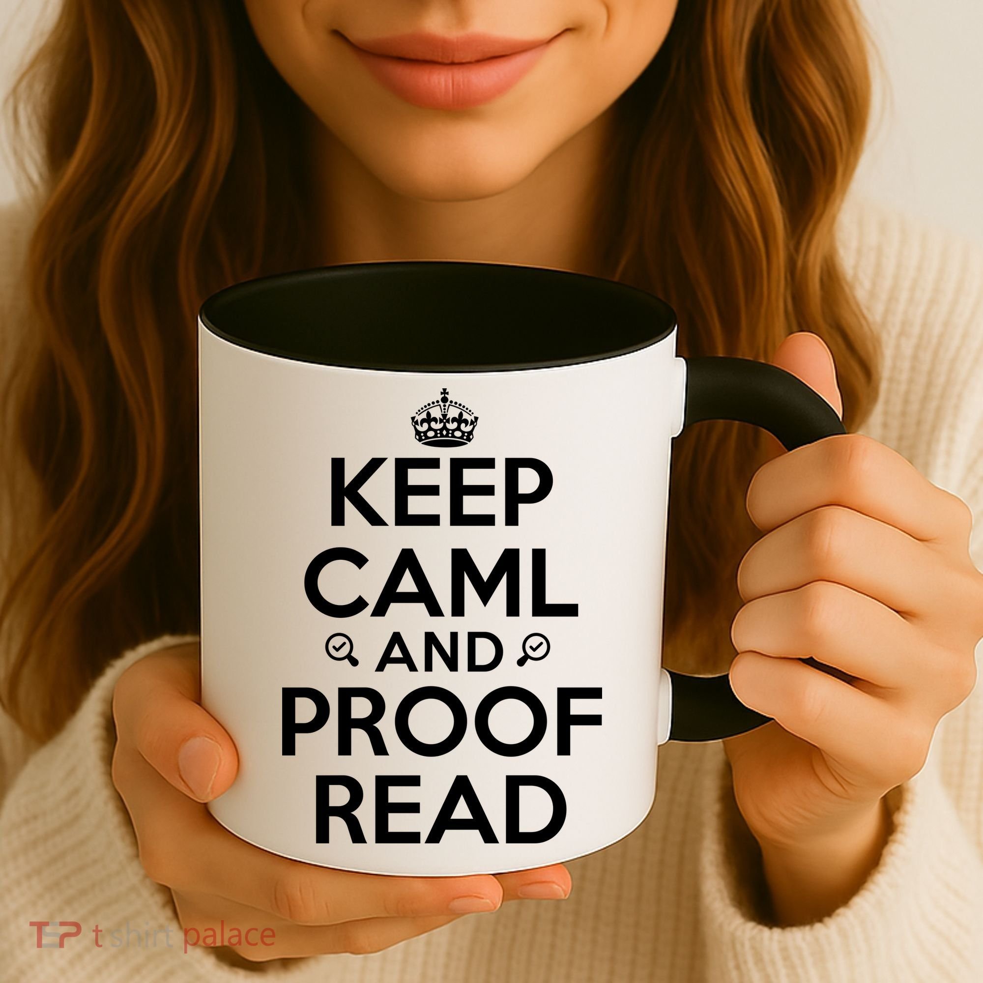 Keep Calm And Proof Read Funny Coffee Mug