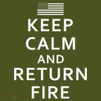 Keep Calm and Return Fire 2nd Amendment T-Shirt thumb 7