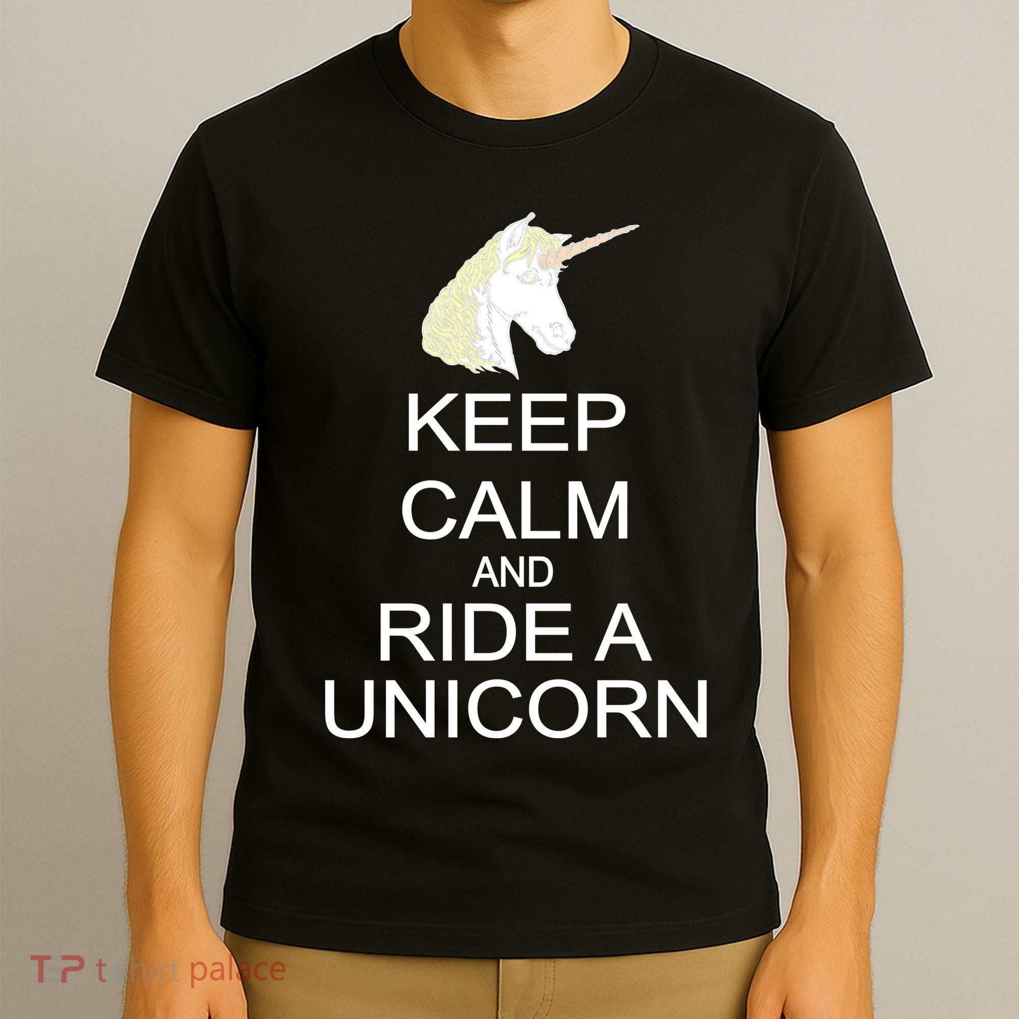 Keep Calm and Ride A Unicorn T-Shirt
