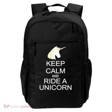 Keep Calm and Ride A Unicorn Backpack
