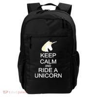 Keep Calm and Ride A Unicorn Backpack thumb 0