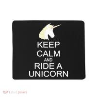 Keep Calm and Ride A Unicorn Mousepad thumb 0