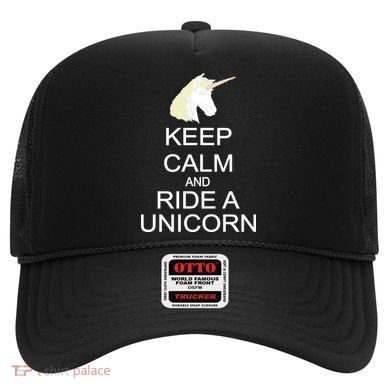 Keep Calm and Ride A Unicorn Hat