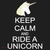 Keep Calm and Ride A Unicorn Hat thumb 2