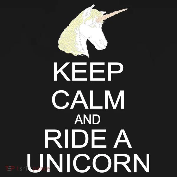 Keep Calm and Ride A Unicorn Toddler Hoodie