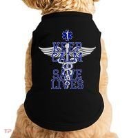 Keep Calm And Save Lives EMS Doggie Tank thumb 0