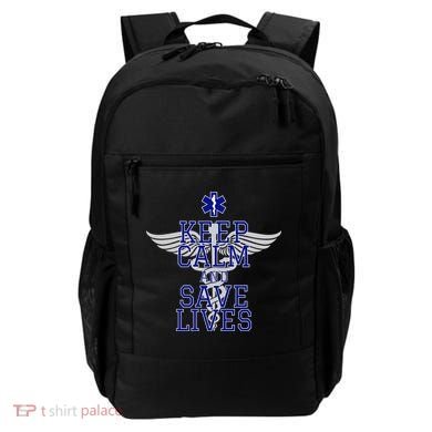 Keep Calm And Save Lives EMS Backpack