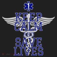 Keep Calm And Save Lives EMS Tumbler thumb 3