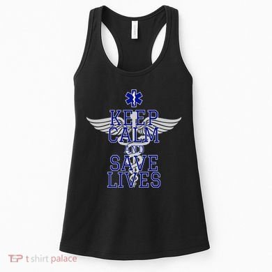 Keep Calm And Save Lives EMS Women's Tank Top
