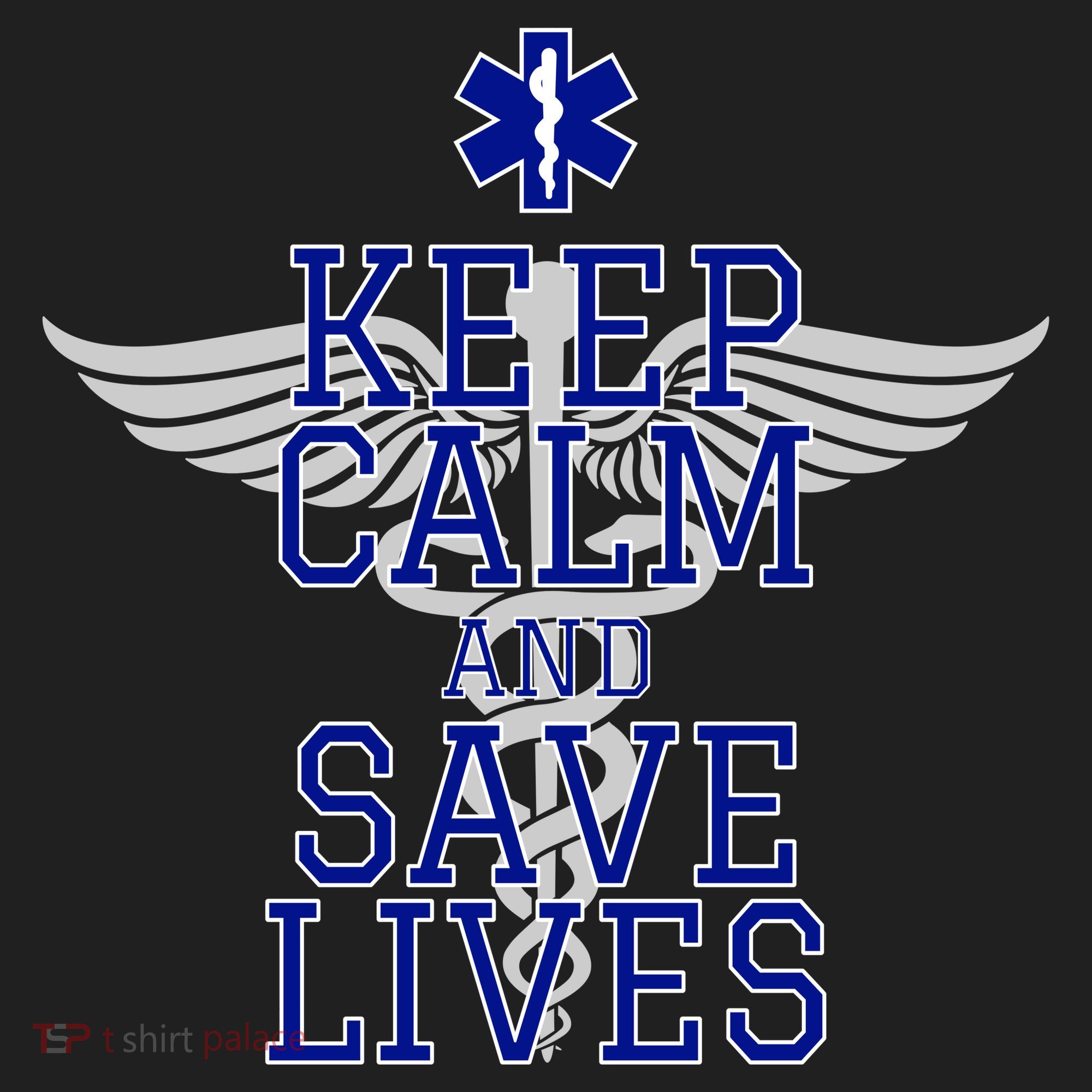 Keep Calm And Save Lives EMS Hat