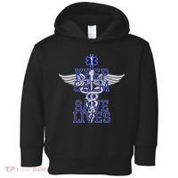 Keep Calm And Save Lives EMS Toddler Hoodie thumb 0