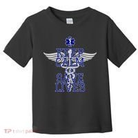 Keep Calm And Save Lives EMS Toddler T-Shirt thumb 0