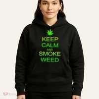 Keep Calm And Smoke Weed Hoodie thumb 5