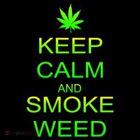 Keep Calm And Smoke Weed Sweatshirt thumb 3