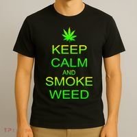Keep Calm And Smoke Weed T-Shirt thumb 3