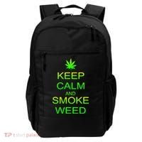 Keep Calm And Smoke Weed Backpack thumb 0