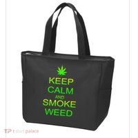 Keep Calm And Smoke Weed Tote Bag thumb 3