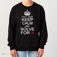 Keep Calm And Solve For X Women's Sweatshirt thumb 0