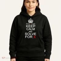 Keep Calm And Solve For X Hoodie thumb 5