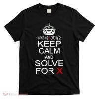 Keep Calm And Solve For X T-Shirt thumb 0