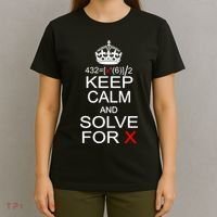 Keep Calm And Solve For X T-Shirt thumb 4