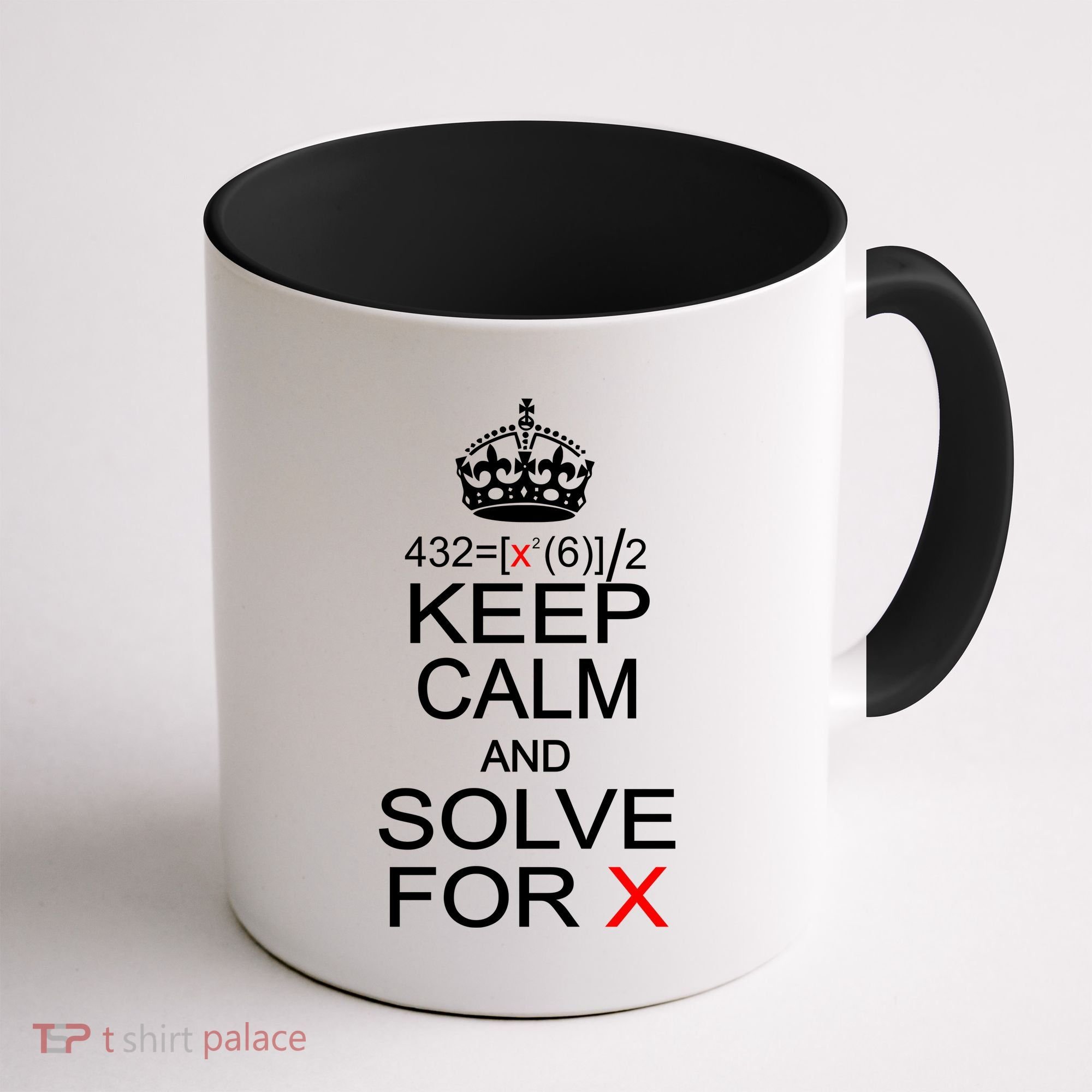 Keep Calm And Solve For X Coffee Mug