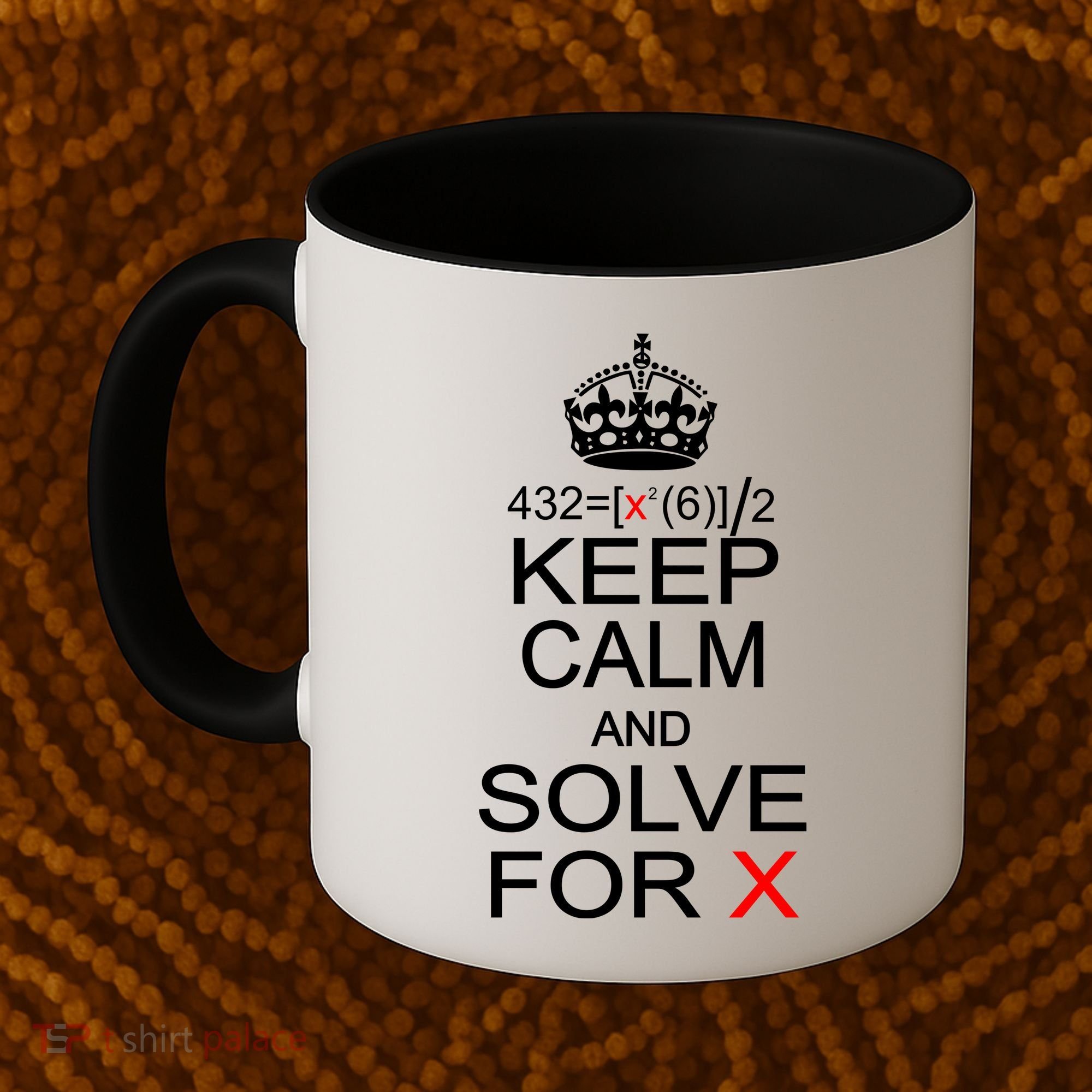 Keep Calm And Solve For X Coffee Mug