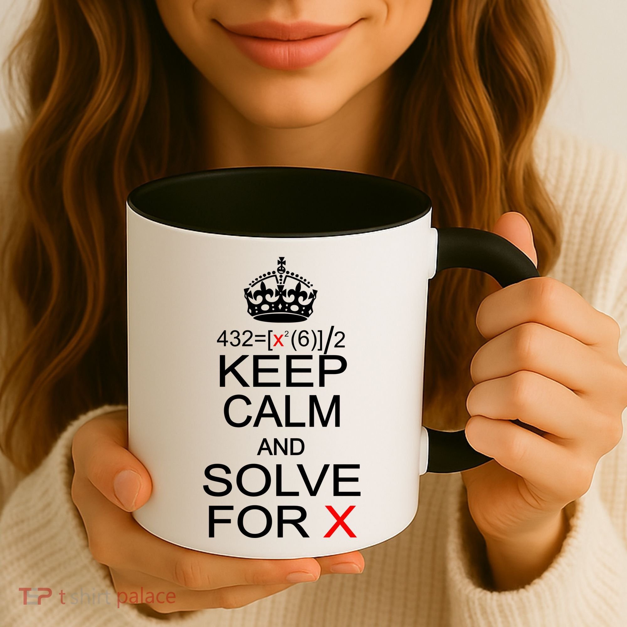Keep Calm And Solve For X Coffee Mug